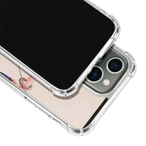 Betty Boop On the Phone iPhone 14 Pro Clear Case